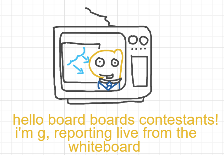 A panel from Chilly, episode two of the Board Boards object show by Furretwalk/WalkingFurret.